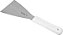 Espátula Reta 120 Mm Profissional Branco GX0226A - Gourmet Mix - Imagem 1