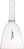 Espátula Reta 80 Mm Profissional Branco GX02225 - Gourmet Mix - Imagem 1