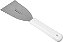 Espátula Reta 80 Mm Profissional Branco GX02225 - Gourmet Mix - Imagem 3