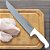 Faca para Carne 10" Profissional Branco GX8020 - Gourmet Mix - Imagem 2
