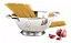 Escorredor de Massas Macarrão em Inox com Alça 32Cm - Baccani - Imagem 2