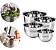 Tigela Em Aço Inox - Bowl 24 Cm BAC-3009 - Baccani - Imagem 1