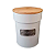 Conjunto Porta Condimento 3 Potes Café Açúcar e Biscoito Mate - Yoi - Imagem 4