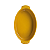 Forma oval P – amarelo – Assar e Servir - Germer - Imagem 1