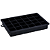 Forma de Gelo 24 Cubos 20x13x3cm em Silicone Preto - Weck - Imagem 1