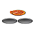 Forma De Pizza Antiaderente Redonda 30cm Mta 3pçs - Imagem 3