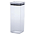 Pote Hermetic Lumini Quadrado 2.200 Ml - Paramount - Imagem 1