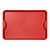 Bandejas Plastica 2,3 x 48 × 34cm S 400 Vermelha - Supercron - Imagem 1