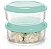 Gold Pote Redondo GG 2 Pecas Transp  1500ml cada und. - Erca Plast - Imagem 1