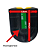 Abridor para Sache Katchup com Fixador Dupla Face Kit C/ 06 Preto com Amarelo - Khort - Imagem 2