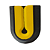 Abridor para Sache Katchup com Fixador Dupla Face Preto com Amarelo - Khort - Imagem 1