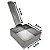 Modelador De Ovos Quadrado Inox 8,5x12,5cm - Servipel - Imagem 2