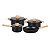 Conjunto de Panelas Concept WOOD 4 Pecas 8467 MTA - Imagem 1