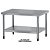 Bancada de Apoio 1,20x70 Total Inox BA 1200/700 I - Metalcubas - Imagem 1