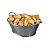 Cesto de Pão Francês - 55 boca x 40 fundo x 21 altura Inox 430 - Pan Mundi - Imagem 3