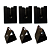Abridor para Sache Katchup Triangulo de Mesa Kit C/ 06 Preto com Preto  - Khort - Imagem 1