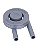 Fogão 1 Boca 30x30 Dupla de Mesa S2000 Metalmaq - Imagem 2