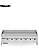 Chapa a gás 4 Queimadores 100.000 BTU VCRG48-M2 - Vulcan - Imagem 1