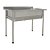 Tanque 116x68x96 C/1 Cuba 100x50x33 Inox 304 Codigo 007500 - Imeca - Imagem 1