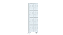 Roupeiro Gra 1-8 - 1,96 x 0,63 x 0,36cm 8 Portas - Amapa - Imagem 1