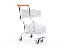 Carrinho de Compras 90L Duplo Galvanizado - Amapa - Imagem 1