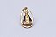 Pingente Nossa Senhora Oval Vazado Manto com Zircônias 1,0g - Imagem 2