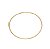 Bracelete Aro Quadrado 2,1g - Imagem 1