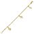 Pulseira Infantil com Pingentes de Anjos elo Cartie - Imagem 1