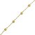 Pulseira Infantil de Bolinhas 1,0 g 13cm - Imagem 1
