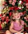 Bata Com Culote Menina Natal Roana - Xadrez Vermelho - Imagem 2