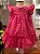 Vestido Infantil Rosas Laise Pink Roana - Imagem 4