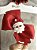 Tiara Infantil Papai Noel Luz de Natal Vermelha Roana - Imagem 1