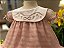 Vestido Menina Gola Bordada Roana - Rosa Seco - Imagem 3