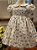 Vestido Infantil Floral I Love Roses Azul Roana - Imagem 2