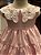 Vestido Infantil Coelhinho Fofuxo Rosa Roana - Imagem 2