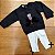 Conjunto Infantil Legging e Moletom Pipocando Alegria Roana - Imagem 2