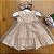 Vestido Infantil Bolinhas Douradas Roana - Imagem 3