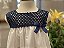 Conjunto Bata com Culote ou Short Crochê - Marinho - Imagem 3