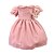 Vestido Infantil Jardim Flor de Linho com Buquê de Flor Roana - Imagem 1