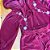 Conjunto Infantil Flor de Plush Marsala Roana - Imagem 3