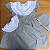 Vestido Infantil Doce Encanto Azul Roana - Imagem 4