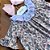 Vestido Infantil Manga 3/4 Oncinha Pintada Roana - Imagem 5