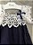 Vestido Infantil com Rendas Jardim Marinho Roana - Imagem 3