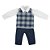 Conjunto Infantil Menino com Calça Camisa e Pullover Roana - Imagem 1