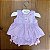 Conjunto Infantil Bata com Culote ou Short Botões de Flores com Renda Roana - Imagem 2