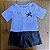 Conjunto Bata estilo Croped com Short Pandinhas - Imagem 2