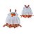 Conjunto Infantil Bata com Culote ou Short Pêssegos e Flores Estampado Roana - Imagem 3
