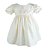 Vestido Infantil Herança Nobre Marfim Roana - Imagem 1