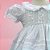 Vestido Infantil de Batizado com Bordados e Rendas Roana - Imagem 2
