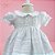 Vestido Infantil de Batizado com Bordados e Rendas Roana - Imagem 1